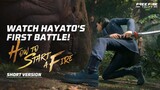 Hayato's First Battle! | How to Start a Fire Short Version | Free Fire Tales