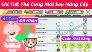 Chi Tiết Nâng Cấp Thú Cưng Mới "Laika Vũ Trụ" | PLAY TOGETHER