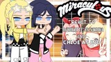 🐞 | Mlb react to Marinette as Sakura and Chloe as Ino 🐝 | Gacha Club |