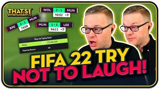 MARK GOLDBRIDGE FIFA 22 TRY NOT TO LAUGH