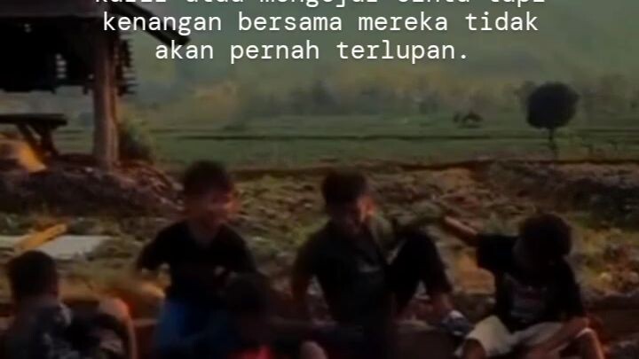 masa kecil yang indah