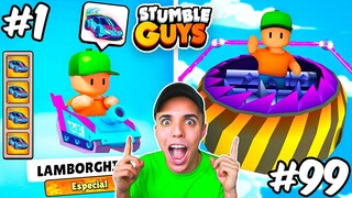 Probé 99 TRUCOS de la Nueva Actualización! 😱 Stumble Guys