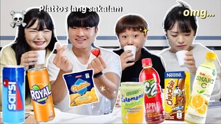 Korean Students Try Famous Filipino Drinks 🇵🇭  *NO FILTER REACTION*