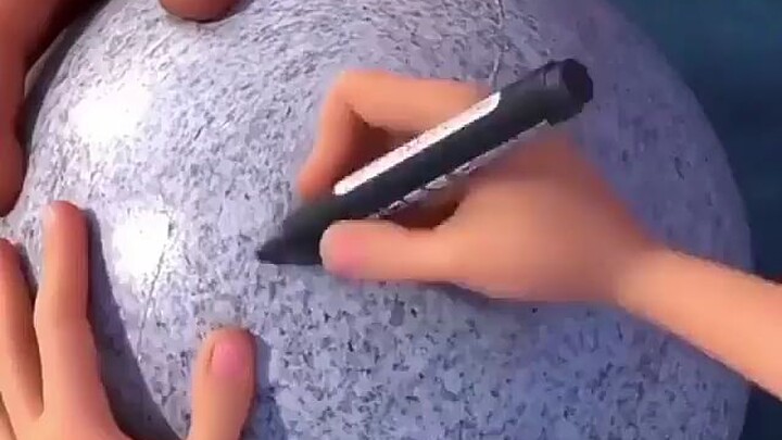 →click←