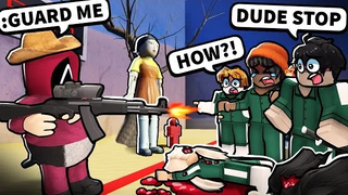 ฉันได้เป็น GUARD ใน ROBLOX SQUID GAME