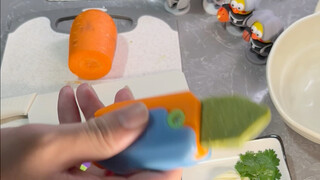 绿色的萝卜刀也吃啦