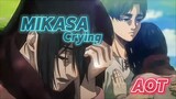 [ AMV ] Attack on Titan || Mikasa Crying broke my hart || AMV || AOT