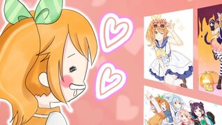 Kenapa aku sangat lucu! 【Asrama Putri Hanamaru Haru/Hanayose】