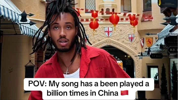 我的歌在中国很受欢迎 ♥️  who’s heard this song ? ‘Mind on you’ by Jaycee