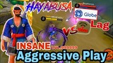 Hayabusa Aggressive Play |Globe lang malakas Internet