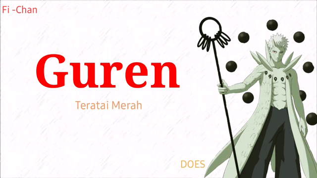 Naruto Shippuden OP 15 Full Song [ Lirik Terjemahan Indonesia ] Guren - DOES