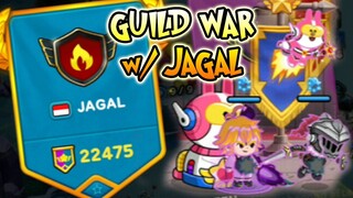 GUILD WAR with JAGAL!! ⚔️🔥 LINE RANGERS (INDONESIA)