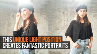 This UNIQUE Light Position Creates Fantastic Portraits. (A Photography and Lighting Tutorial)