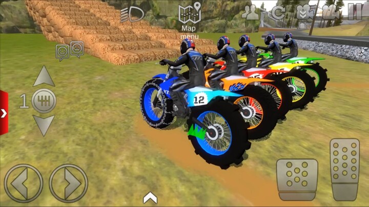 Juego de Motos - Motocicleta de policía - Trucos de Motos en Rampas Extremas #2 Android gameplay