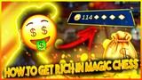 HOW TO GET A LOT OF GOLD IN MAGIC CHESS ! - LOS PECADOS BROWN 2ND SKILL  Mobile Legends Bang Bang