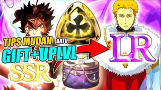 TIPS MUDAH MENINGKATKAN HERO + FARMING SELURUH BAHAN SSR TO LR | BLACK CLOVER MOBILE