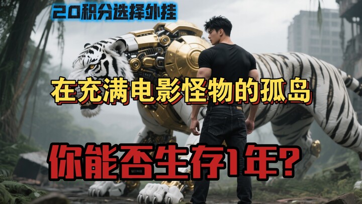 สมมุติว่าคุณถูกย้ายไปยังเกาะร้างขนาด 100 ตารางกิโลเมตร พร้อมเผชิญหน้ากับสัตว์ประหลาดจากภาพยนตร์และกา