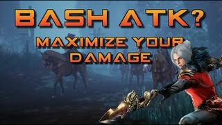 MIR4 - BASH ATTACK (WEAKEN AND BASH EFFECTS)