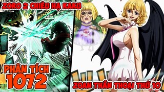 Phân Tích Chap 1072 - Zoro hạ Kaku THỨC TỈNH với 2 chiêu! Zoan thần thoại thứ 10 lộ diện - One Piece