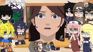 Naruto friends react to kakashi past/future||tiktok||edits||