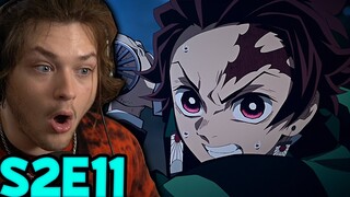 TANJIRO VS DAKI!! || Demon Slayer Season 2 Episode 11 Reaction