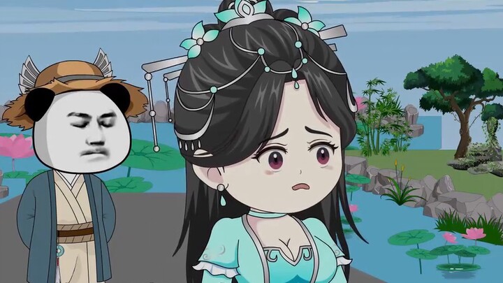The first episode of "Crossing the Myth II", first meeting with Lu Su!