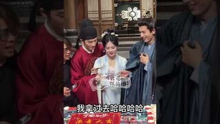 张凌赫 白鹿《宁安如梦》杀青花絮 你吃我干什么？ Zhang Linghe Bai Lu《Story Of Kunning Palace》BTS