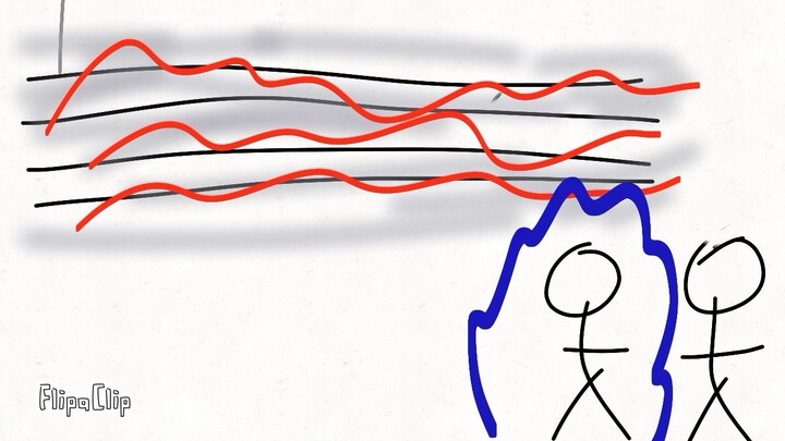 #First stickman Animation by flipaclip.