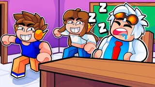 FUJA da ESCOLA de BEBÊ no Roblox!