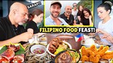 SYRIAN Family Trying FILIPINO FOOD!! (Bonding in Tagaytay) 😍🇵🇭