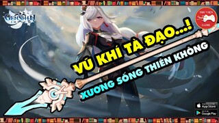 Genshin Impact VŨ KHÍ || XƯƠNG SỐNG THIÊN KHÔNG - ĐÁNH GIÁ & NHÂN VẬT PHÙ HỢP || Thư Viện Game