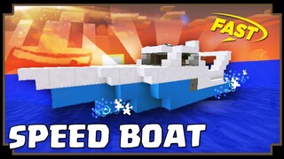 CARA MEMBUAT SPEED BOAT - Minecraft Indonesia