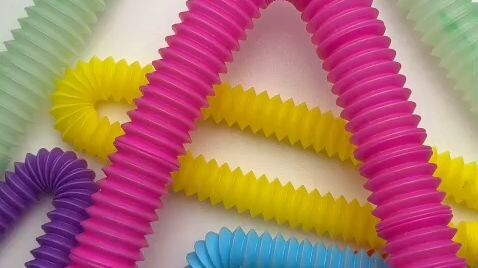 Pop Tube ASMR Satisfying Sounds 😍 #Shorts