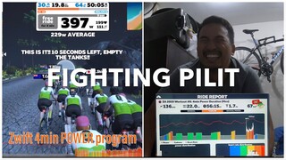 ZWIFT ACADEMY 4min Power Program (cycling indoors)