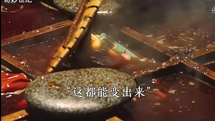Girl: Everyone, can you believe it? I found family planning products in my hot pot.