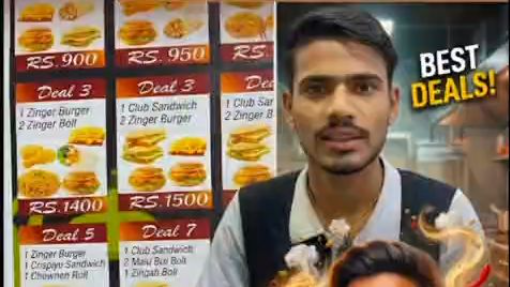 Huzaifa Fast Food Ki Zabardast Burger Deal 🍔🔥 | Karachi Ki Best Budget Deal