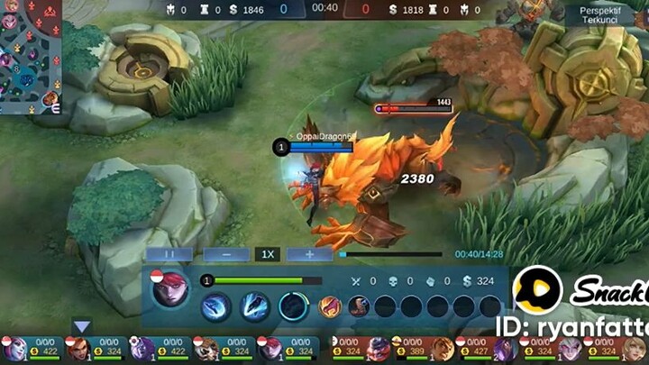 lanjut lagi guys,, masih di Tier mengerikan lah ya ,, pkok nya ada badak nya.