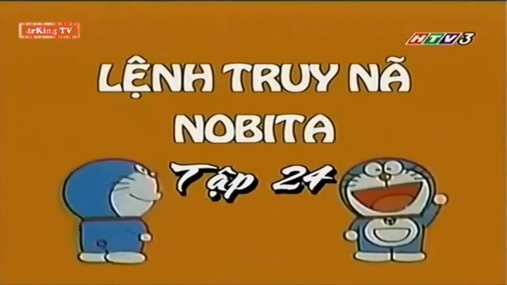 Doraemon S1 Tập 24 - Doraemon Tập 24 HTV3 Lồng Tiếng - Lệnh truy nã Nobita