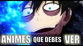 ANIMES QUE TIENES QUE VER !  TEMPORADA OTOÑO 2019