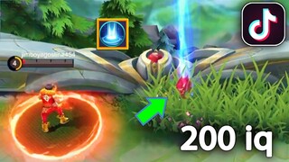 Chou Gets Max 200 IQ Arrival After Escape | MEME MOBILE LEGENDS FUNNY MOMENTS IN TIK TOK  #131 ✅ 💜