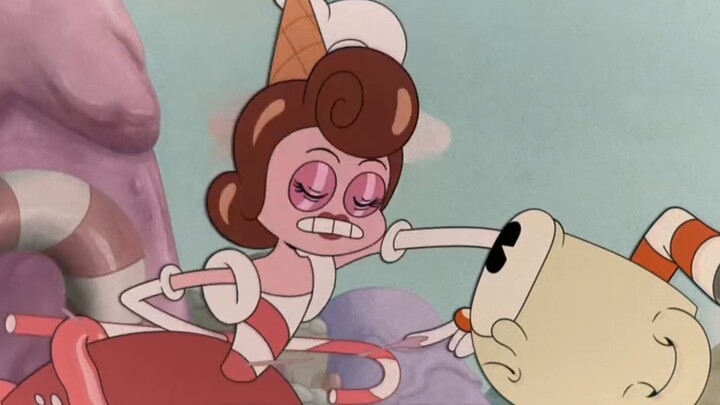 Big Wang Dubbing | Cuphead Adventure | Baroness 【Animation】
