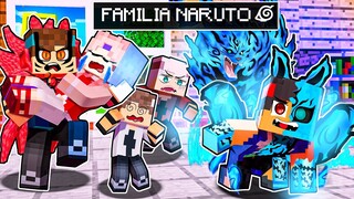 MEU FILHO VIROU a MATATABI na FAMILIA NARUTO no MINECRAFT!