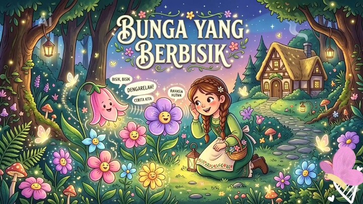 BUNGA YANG BERBISIK -Storytelling anak anak