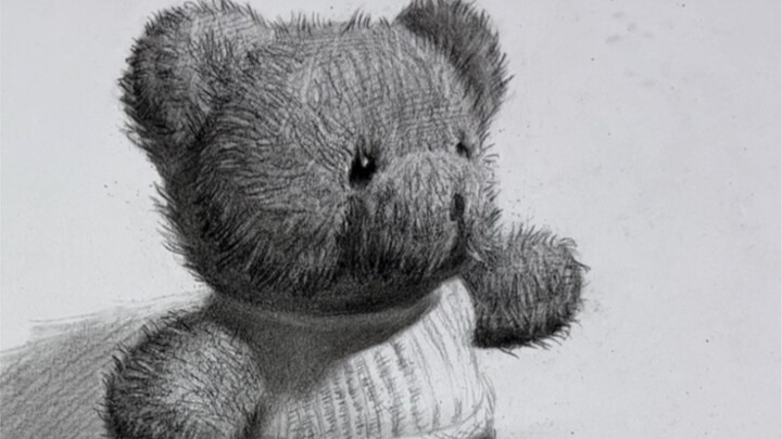 [Sketsa Benda Diam] Cara Menggambar Boneka Beruang