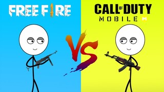 Free Fire Gamer Vs Call Of Duty Gamer