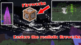 【Gaming】【Minecraft】Creating fireworks with Command Blocks!