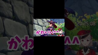 【原神】○○でモナにマウントをとる旅人。 #shorts #原神 #にじさんじ