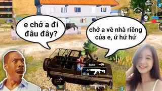 PUBG Mobile - Trà Trộn Gặp Gái Xinh Rủ Lộc Về Nhà Và Cái Kết :)) | 2 Game Cùng Team Dễ Thương