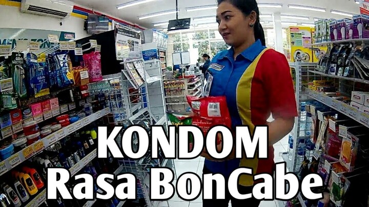 GOKIL!!! Nyari KONDOM rasa BonCabe ke INDOMARET [PRANK]