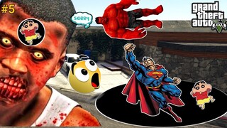 GTA 5 | DORAEMON GOT KIDNAPPED | PART-5 |BIGGEST ZOMBIE APOCALYPSE IN GTA 5